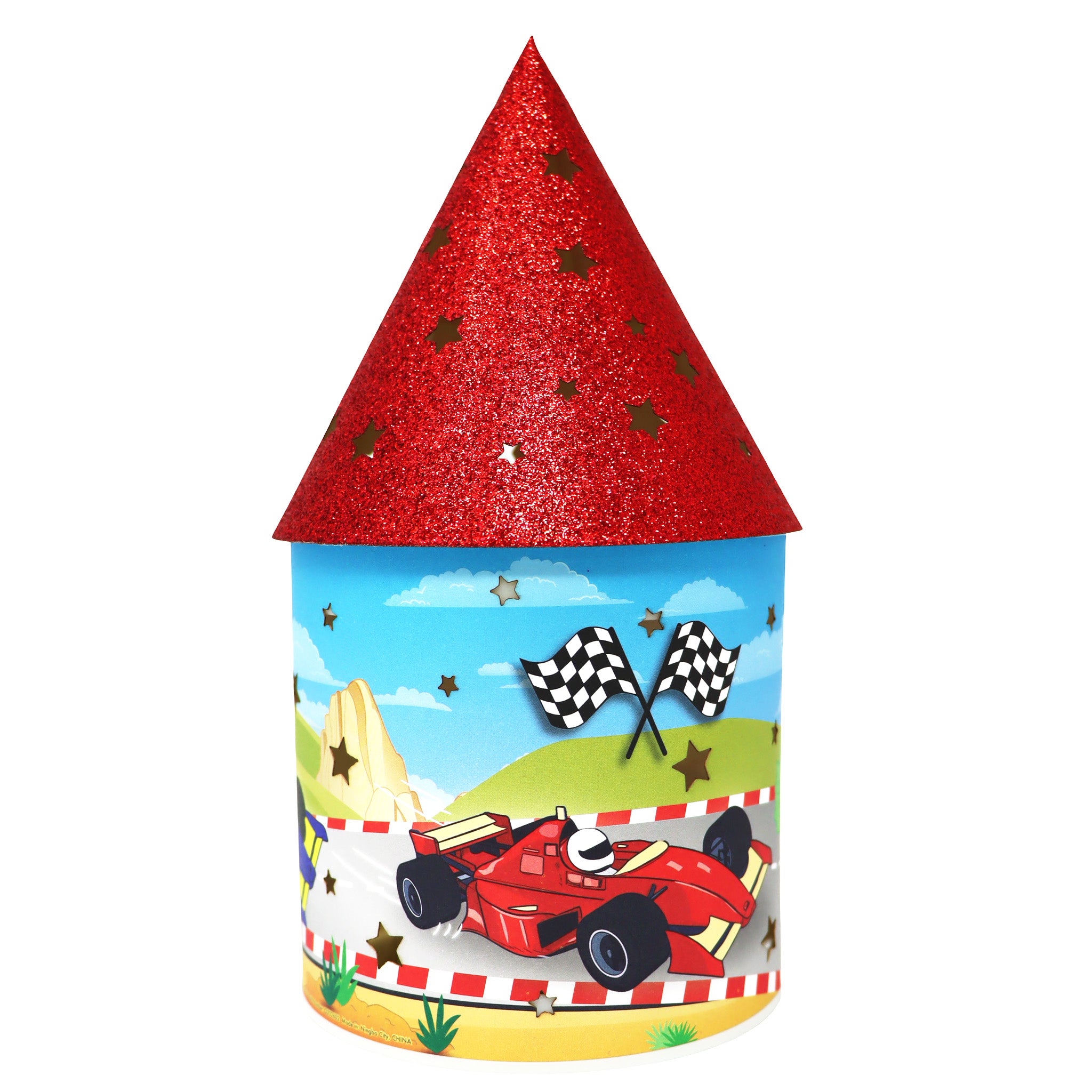 Racing Cars LED Colour Changing Lantern - Pink Poppy Australia