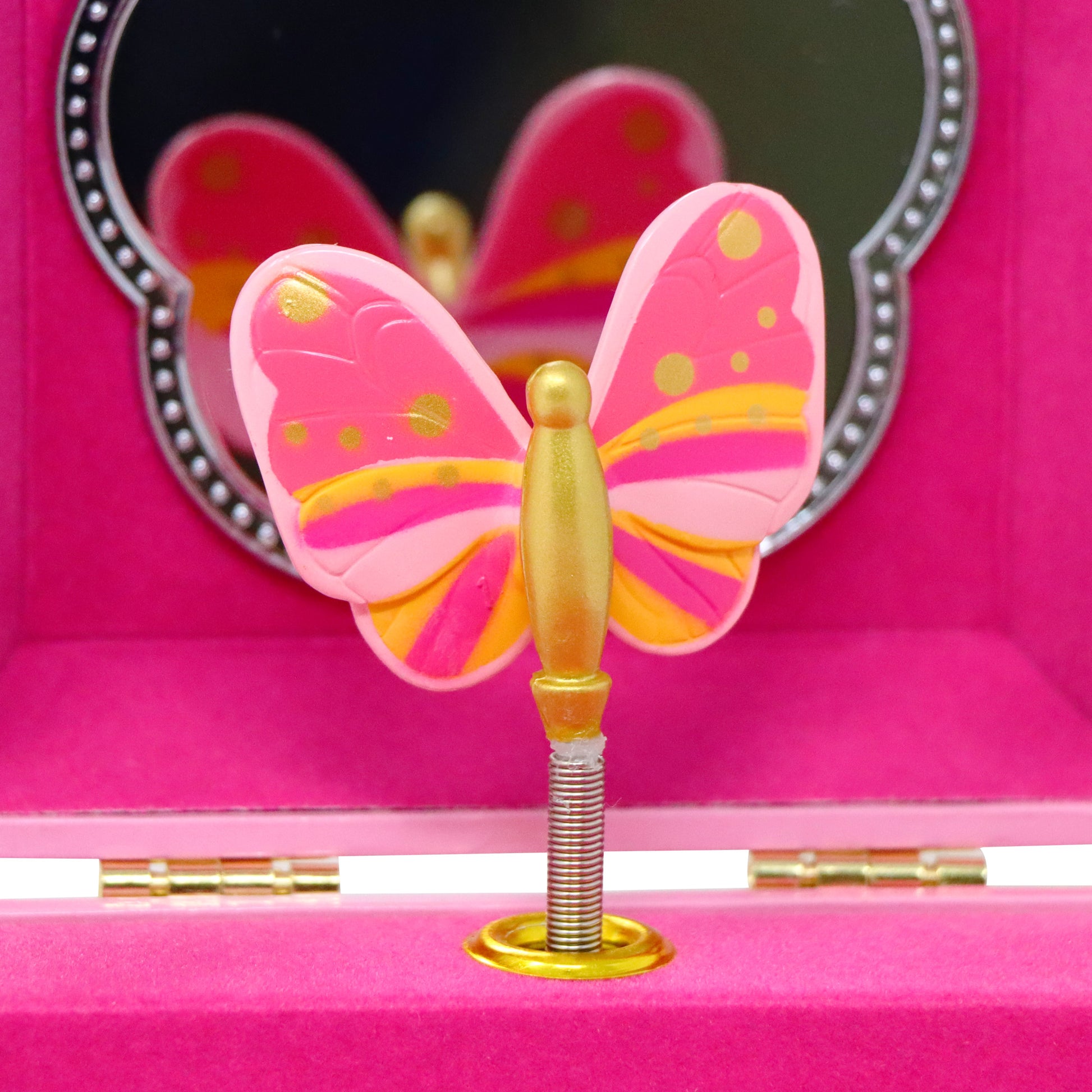 Fairy Butterfly Friends Small Musical Jewellery Box - Pink Poppy Australia