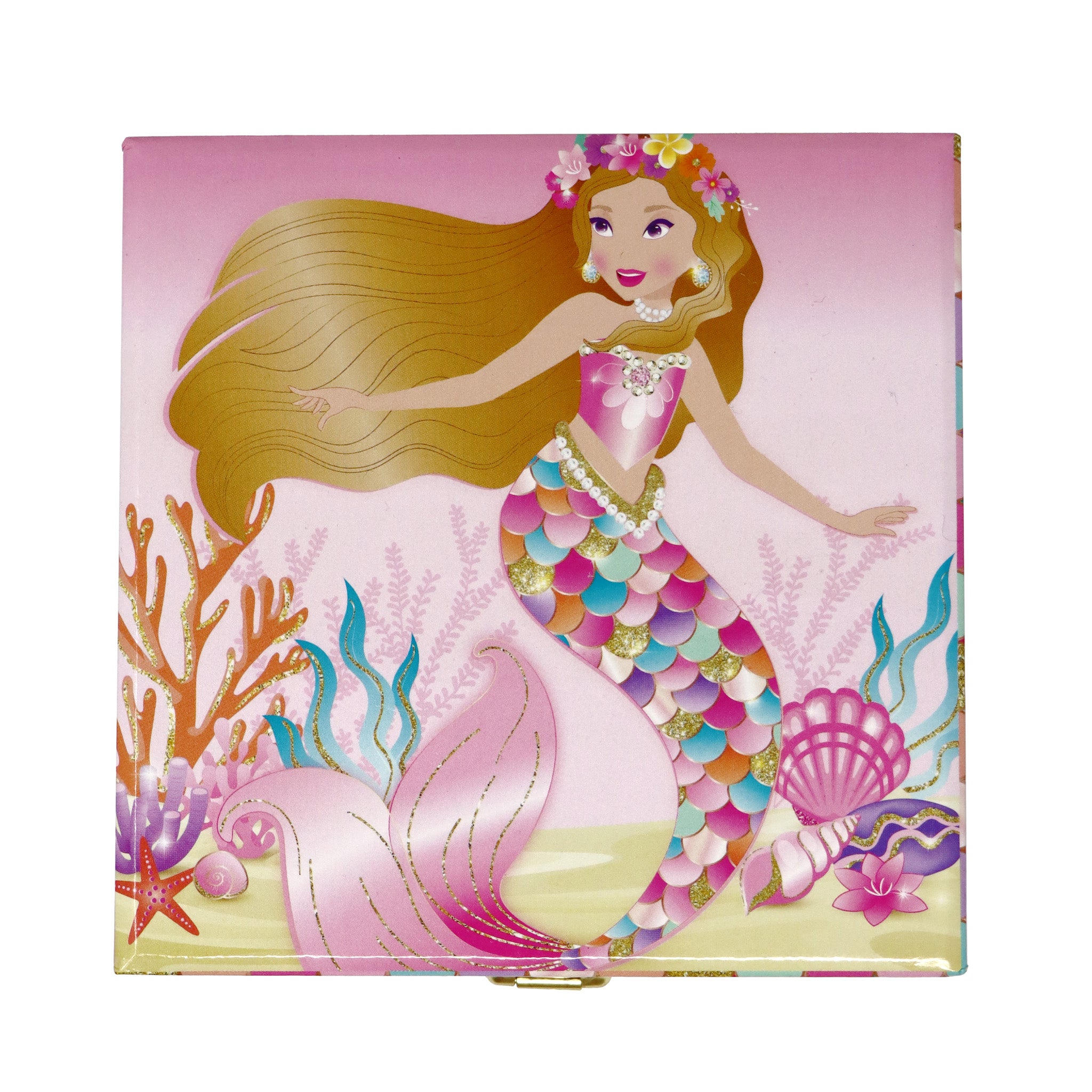 Enchanted Small Mermaid Musical Jewellery Box - Pink Poppy Australia