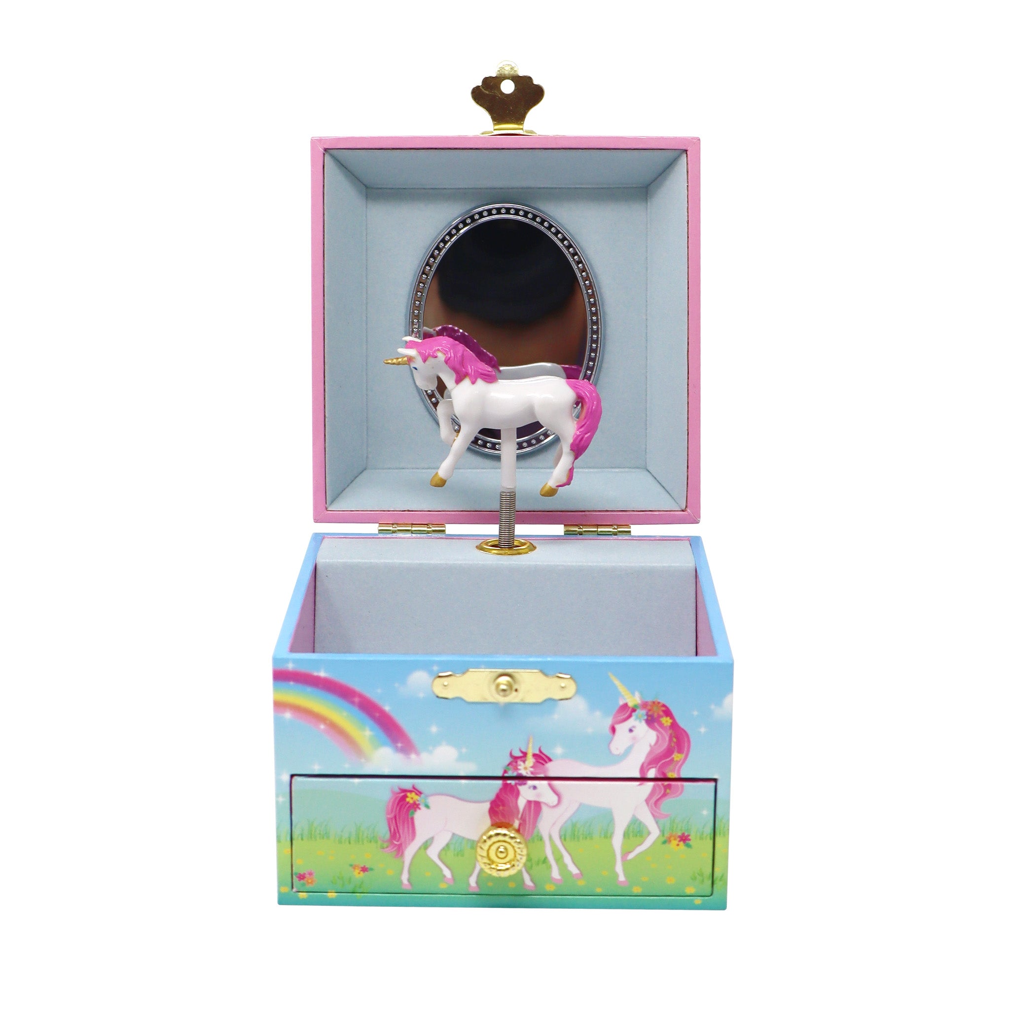 Stardust Unicorn Small Musical Jewellery Box - Pink Poppy Australia