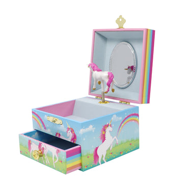 Stardust Unicorn Small Musical Jewellery Box - Pink Poppy Australia