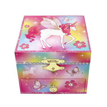 Dreamland Unicorn Small Musical Jewellery Box - Pink Poppy Australia
