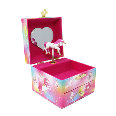 Dreamland Unicorn Small Musical Jewellery Box - Pink Poppy Australia