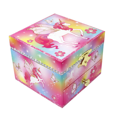 Dreamland Unicorn Small Musical Jewellery Box - Pink Poppy Australia