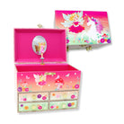 Unicorn & The Pixie Fairy Medium Musical Jewellery Box - Pink Poppy Australia