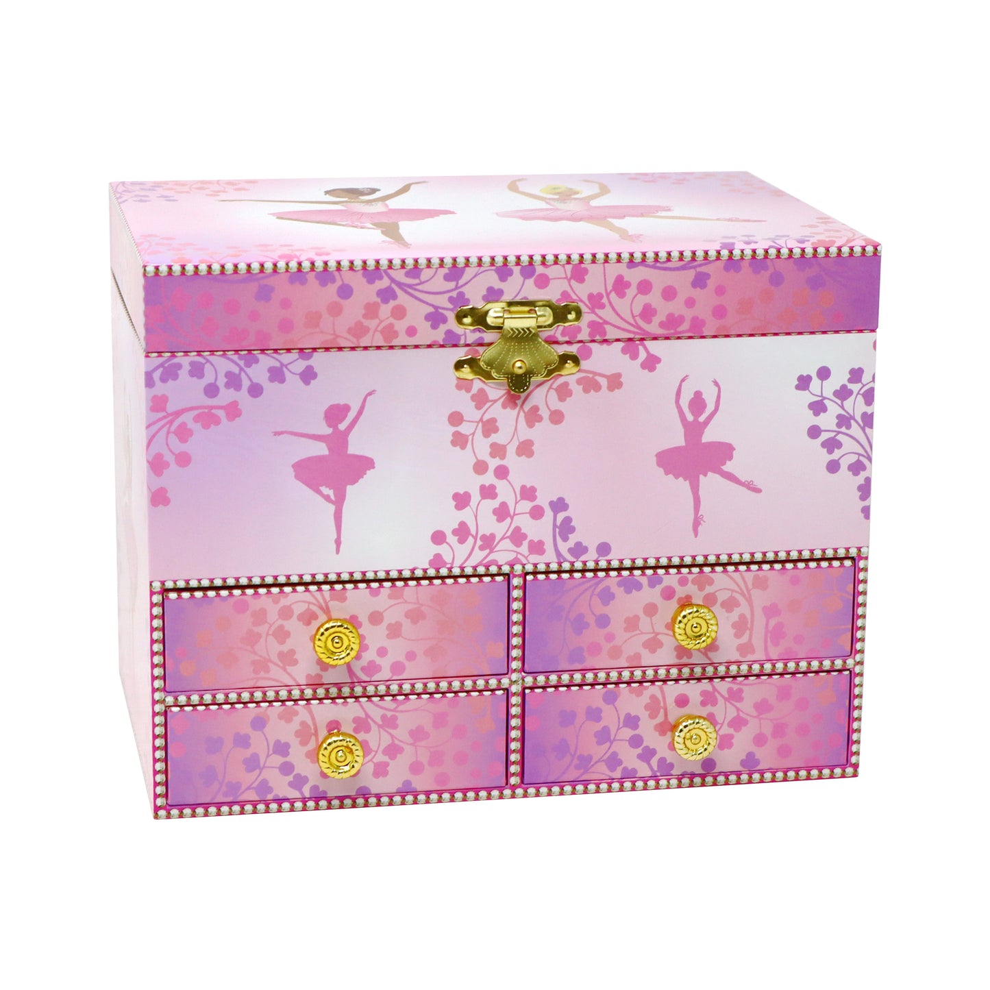 Ballerina Boutique Medium Musical Jewellery Box - Pink Poppy Australia