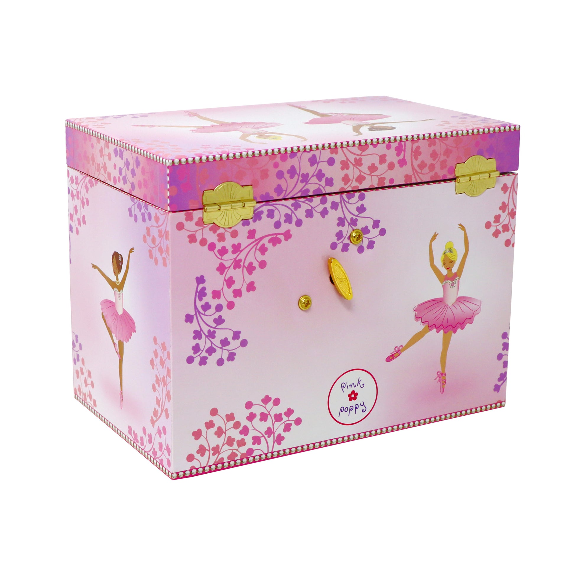 Ballerina Boutique Medium Musical Jewellery Box - Pink Poppy Australia