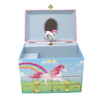 Stardust Unicorn Medium Musical Jewellery Box