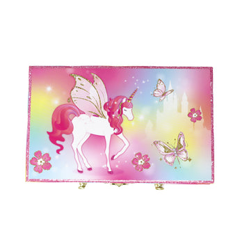 Dreamland Unicorn Medium Musical Jewellery Box - Pink Poppy Australia
