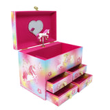 Dreamland Unicorn Medium Musical Jewellery Box - Pink Poppy Australia
