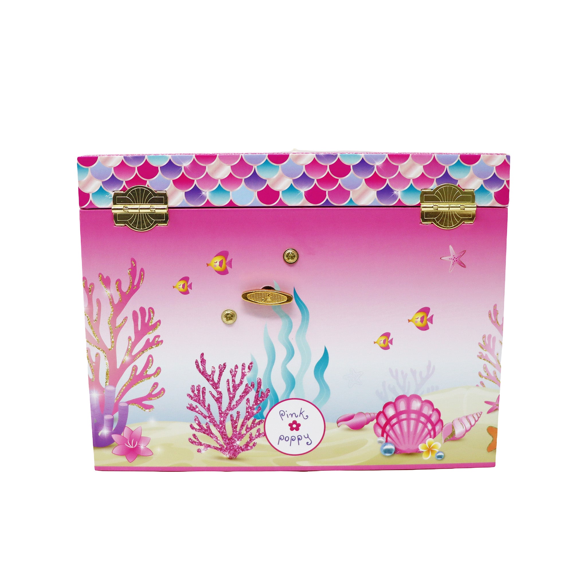 Mermazing Mermaid Medium Musical Jewellery Box - Pink Poppy Australia