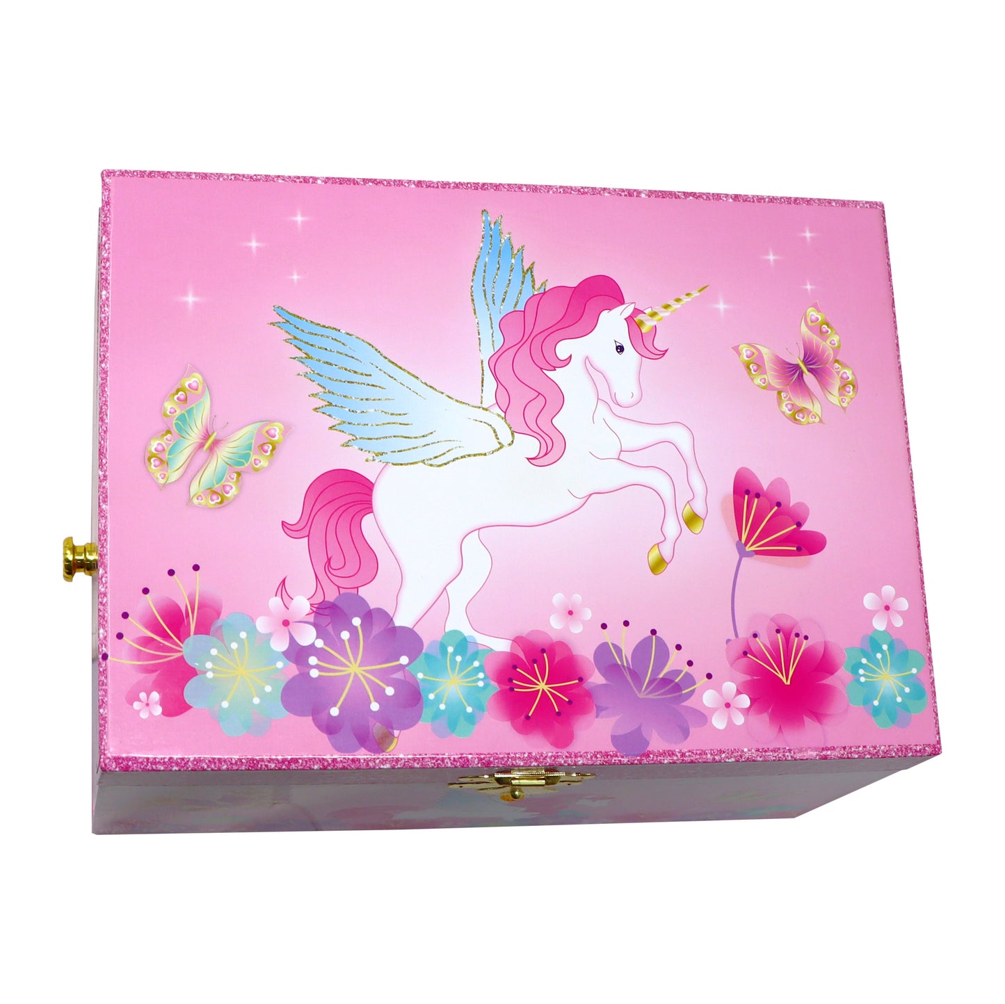 Unicorn Rainbow Luxury Music Box - Pink Poppy Australia