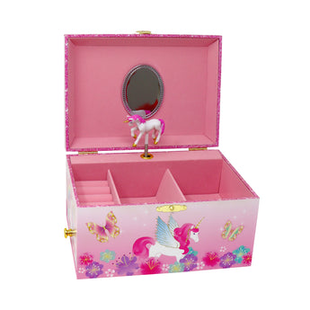 Unicorn Rainbow Luxury Music Box - Pink Poppy Australia