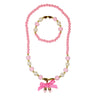 Ballerina Bow Necklace & Bracelet Set - Pink Poppy Australia