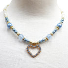 Dance Pearl Heart Necklace and Bracelet Set - Pink Poppy Australia