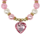 Dance Pearl Heart Necklace and Bracelet Set - Pink Poppy Australia