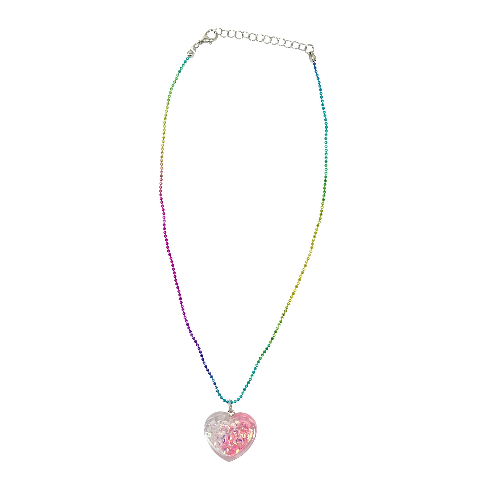 Mermaid Heart Necklace - Pink Poppy Australia