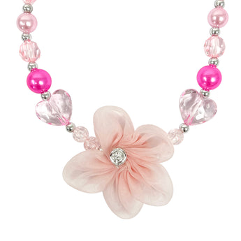 Flower Necklace - Pink Poppy Australia