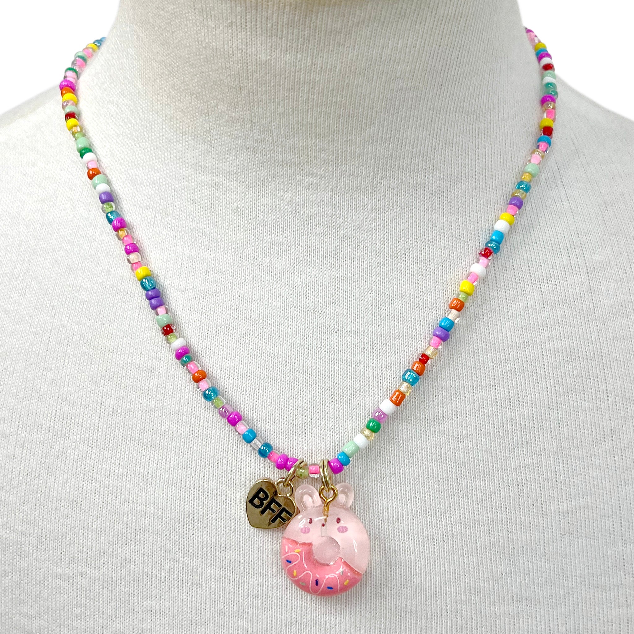 BFF Donut Necklace Set - Pink Poppy Australia