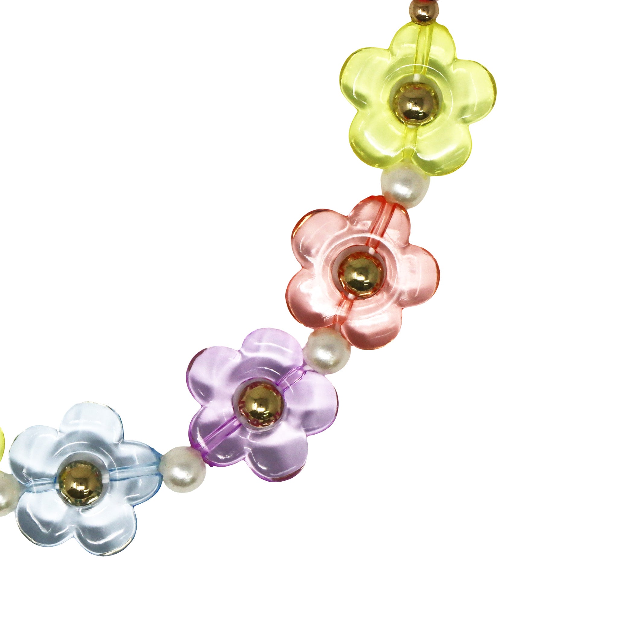 Vibrant Daisy Necklace - Pink Poppy Australia