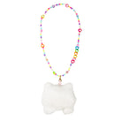 Plush Charm Necklace - Pink Poppy Australia