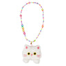 Plush Charm Necklace - Pink Poppy Australia