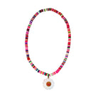 Rainbow Flower Necklace - Pink Poppy Australia