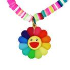 Rainbow Flower Necklace - Pink Poppy Australia