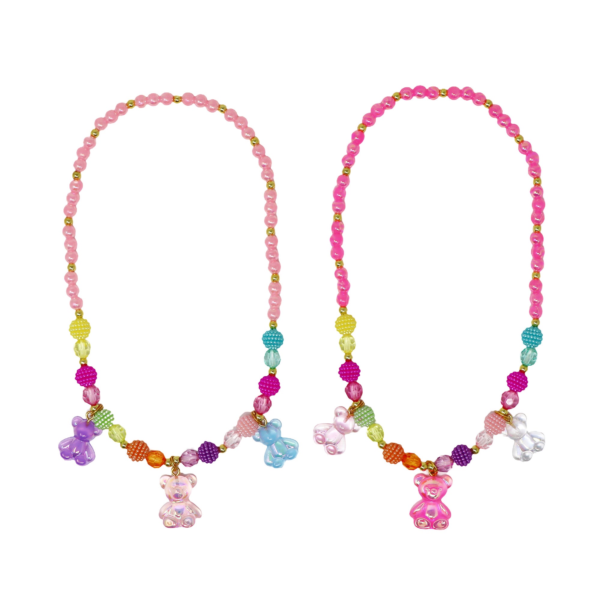Jelly Bear Necklace - Pink Poppy Australia