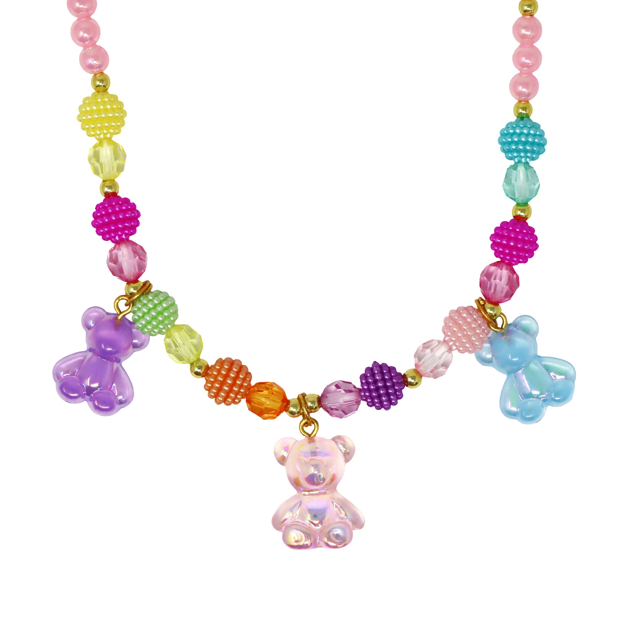 Jelly Bear Necklace - Pink Poppy Australia
