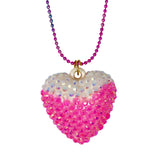 Sparkly Pendant Necklace - Pink Poppy Australia
