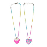 Sparkly Pendant Necklace - Pink Poppy Australia