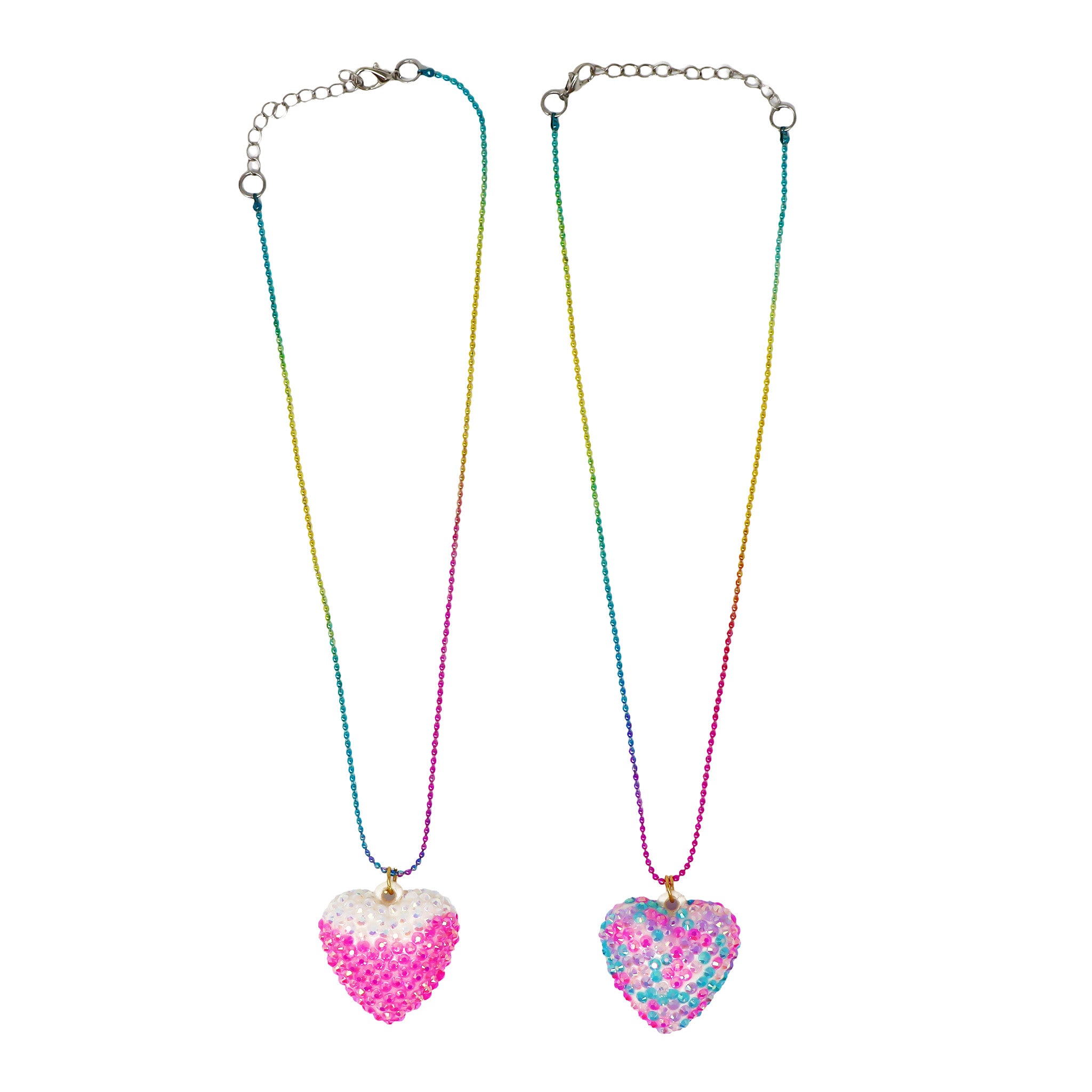 Sparkly Pendant Necklace - Pink Poppy Australia