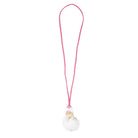 Hand Painted Wooden Bead Ballerina Tulle Necklace - Pink Poppy Australia