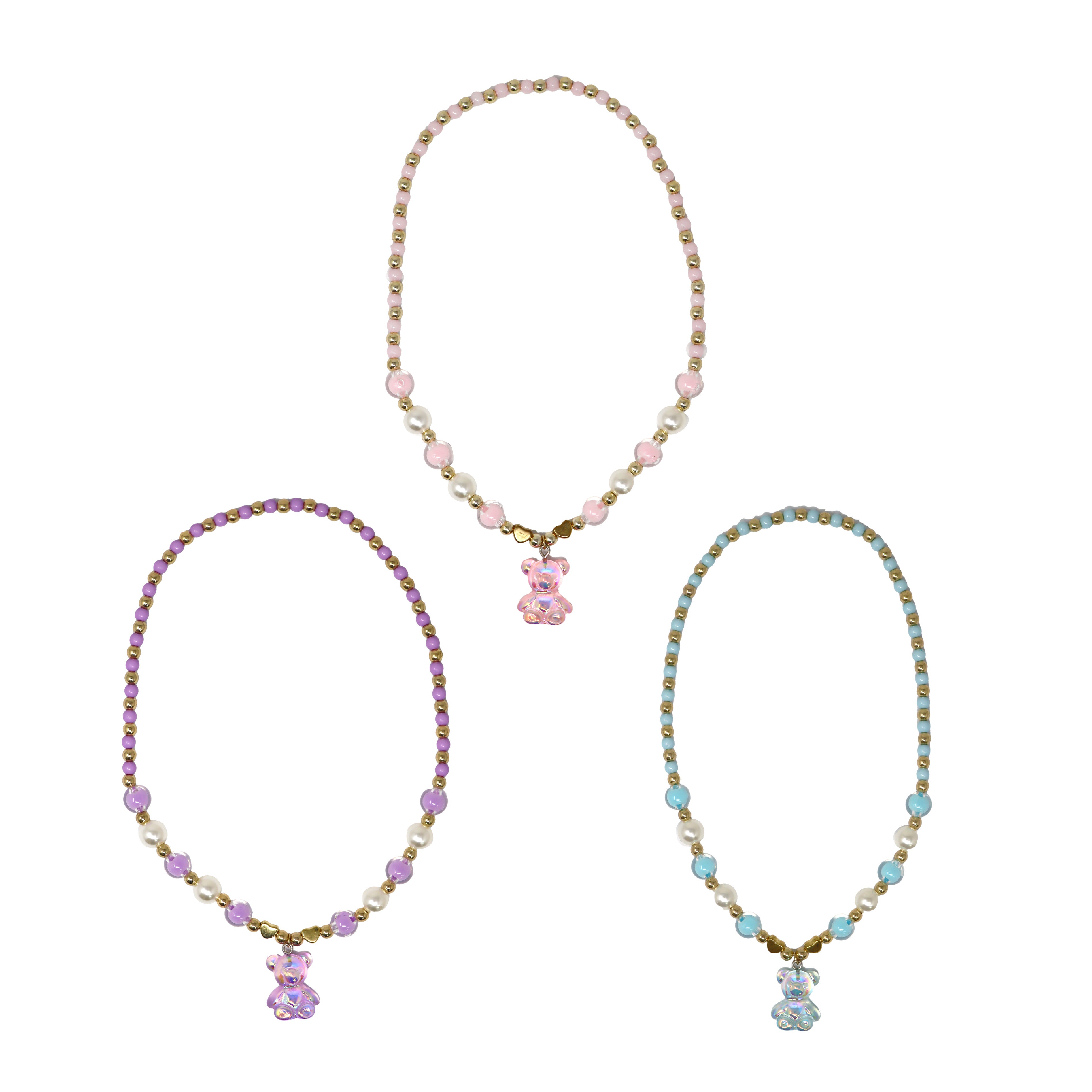 Dreamland Gummy Bear Necklace - Pink Poppy Australia