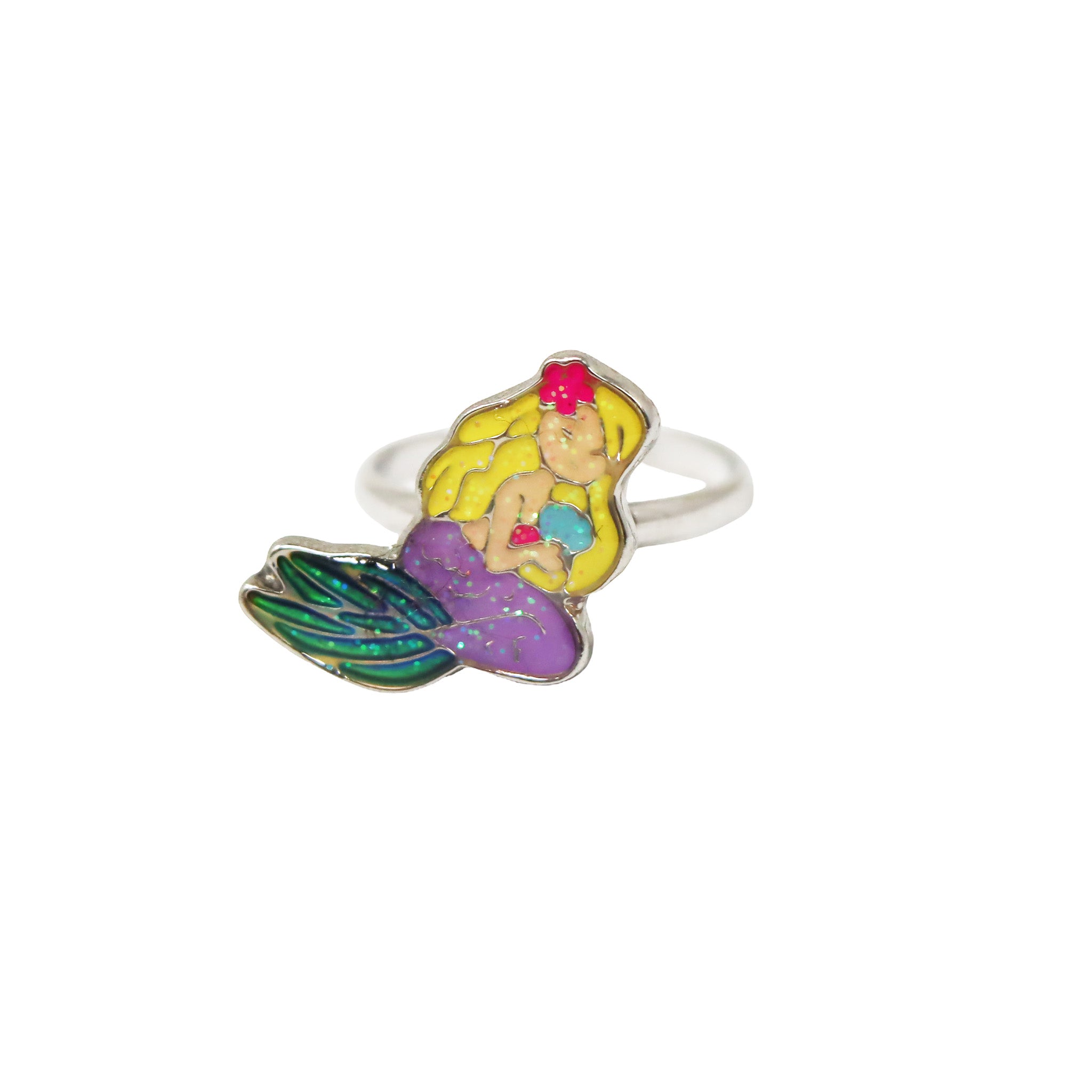 Fidget Spinning Mood Ring - Pink Poppy Australia