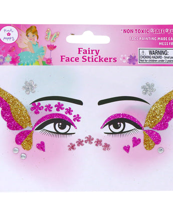 Fairy Butterfly Friends Face Stickers