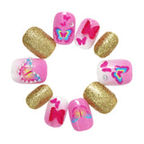 3D Butterfly Press On Nails - Pink Poppy Australia