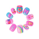 3D Gummy Bear Press On Nails - Pink Poppy Australia