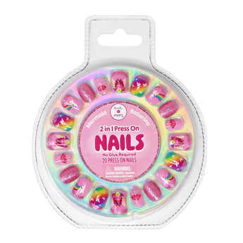 Fairy Magic Press On Nails - Pink Poppy Australia