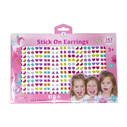 143 Pairs Of Stick On Earrings - Pink Poppy Australia