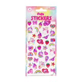 Puffy stickers - Pink Poppy Australia