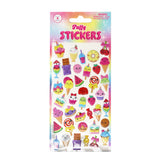Puffy stickers - Pink Poppy Australia