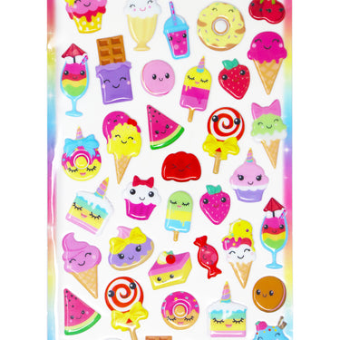 Puffy stickers - Pink Poppy Australia