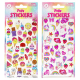 Puffy stickers - Pink Poppy Australia