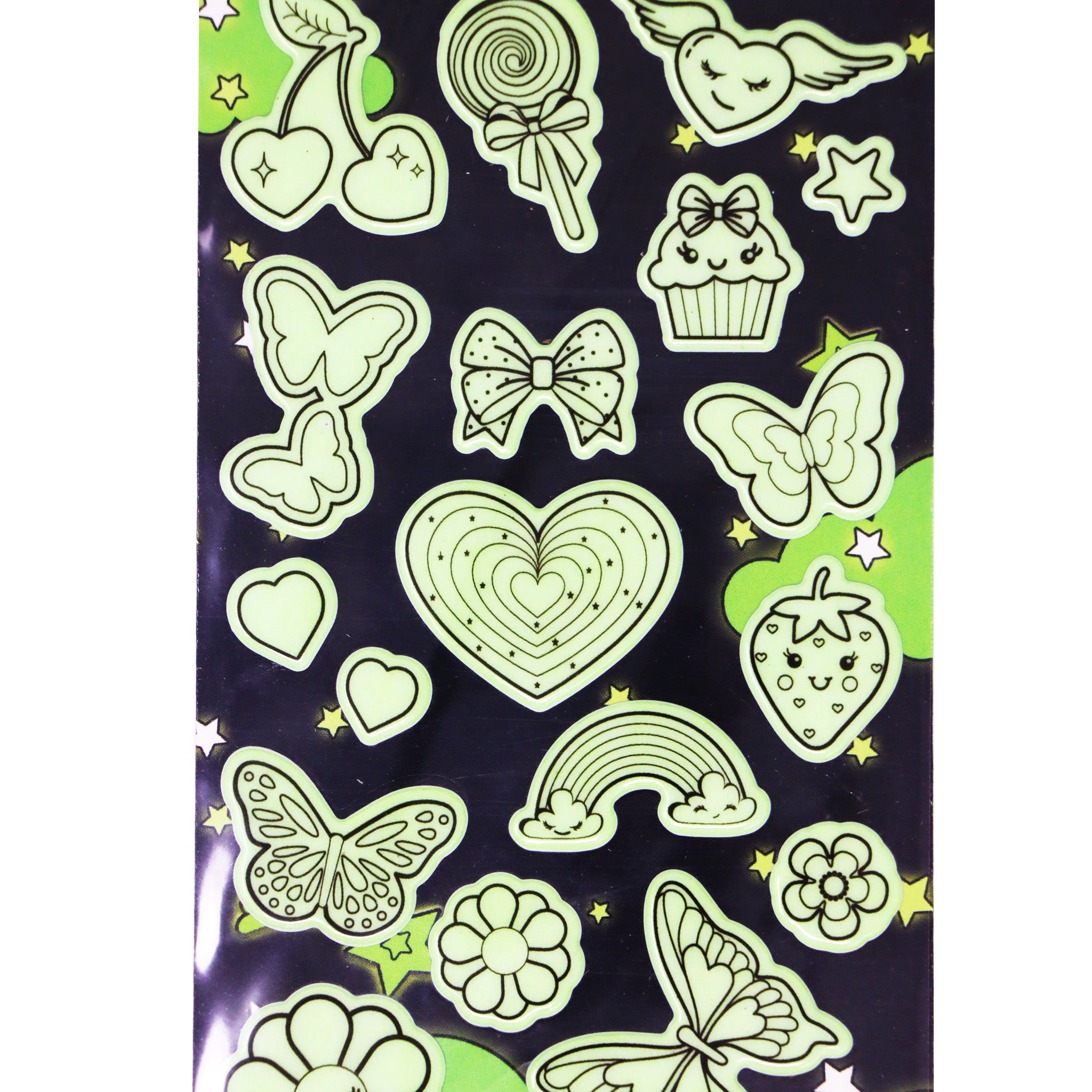 Glow in the dark stickers - Pink Poppy Australia