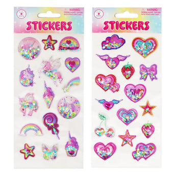 Confetti Shaker Stickers - Pink Poppy Australia