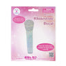 Romantics Microphone Decal - Pink Poppy Australia