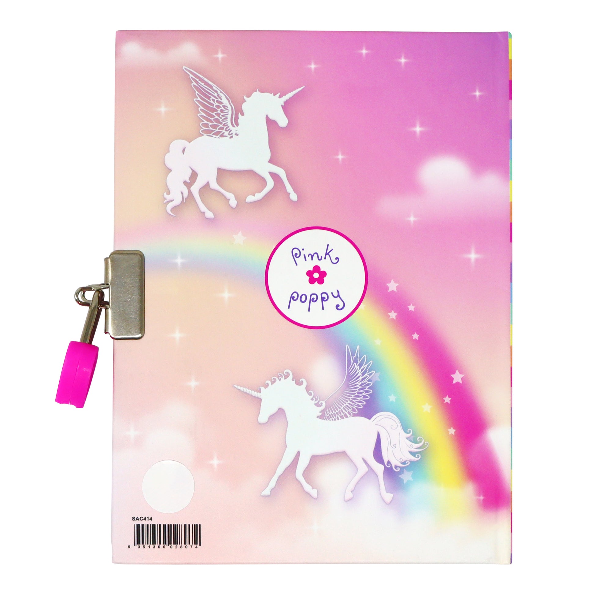 Unicorn Dreamer Strawberry Scented Lockable Diary - Pink Poppy Australia