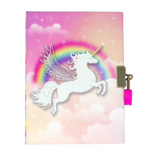 Unicorn Dreamer Strawberry Scented Lockable Diary - Pink Poppy Australia